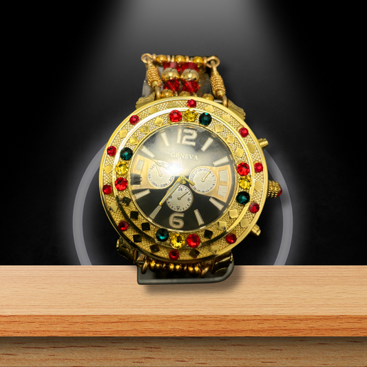 Elemental Timekeeper Watch - Gold finish copper