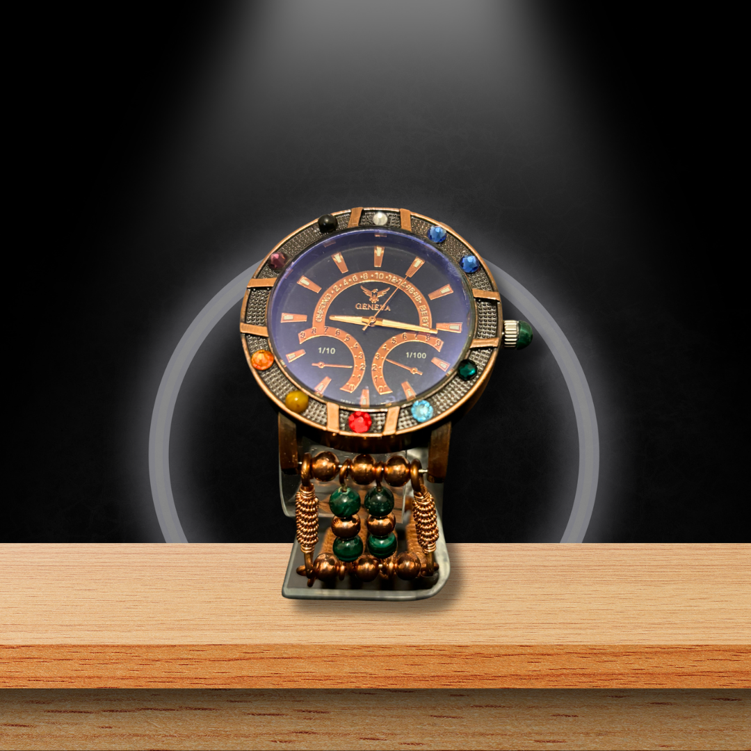 Elemental Timekeeper Watch - Copper Finish