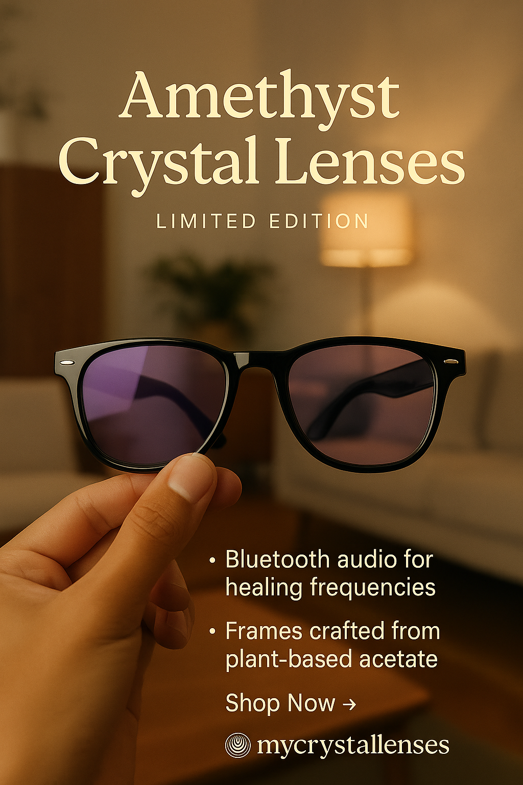 Limited Edition SMART Crystal Lenses with Language translator
